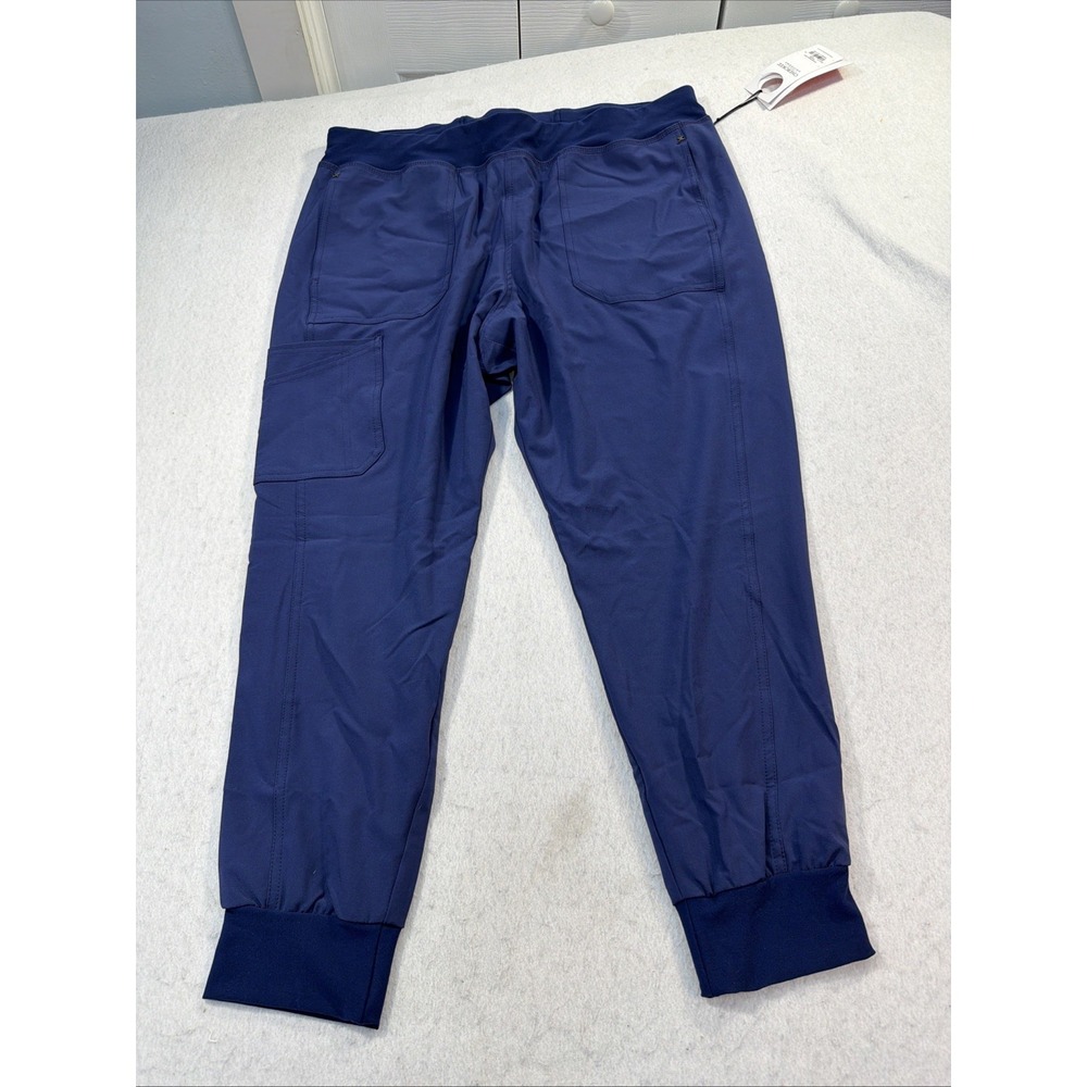 Cherokee Iflex NWT Extra Large Petite Scrub Pants Navy Uniform CK011P Nav Medica